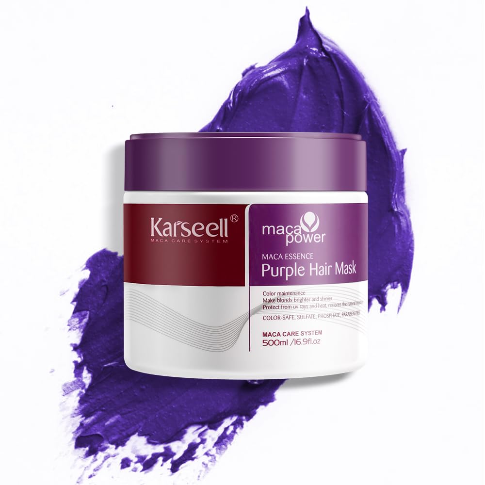 Karseell Purple Hair Mask – Tone, Repair & Shine