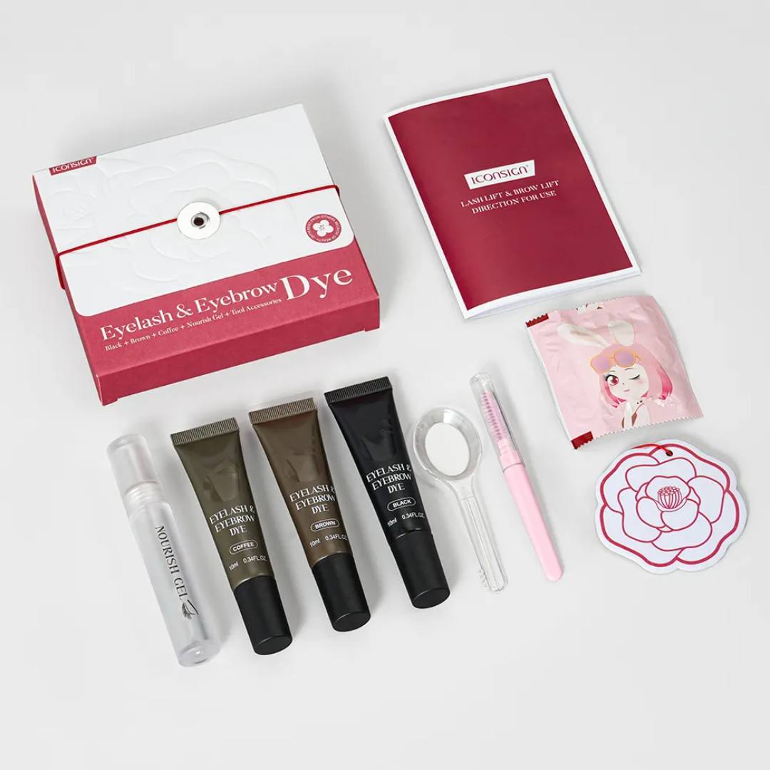 Eyelash & Eyebrow Dye Kit – Long-Lasting Tint for Fuller, Defined Brows & Lashes