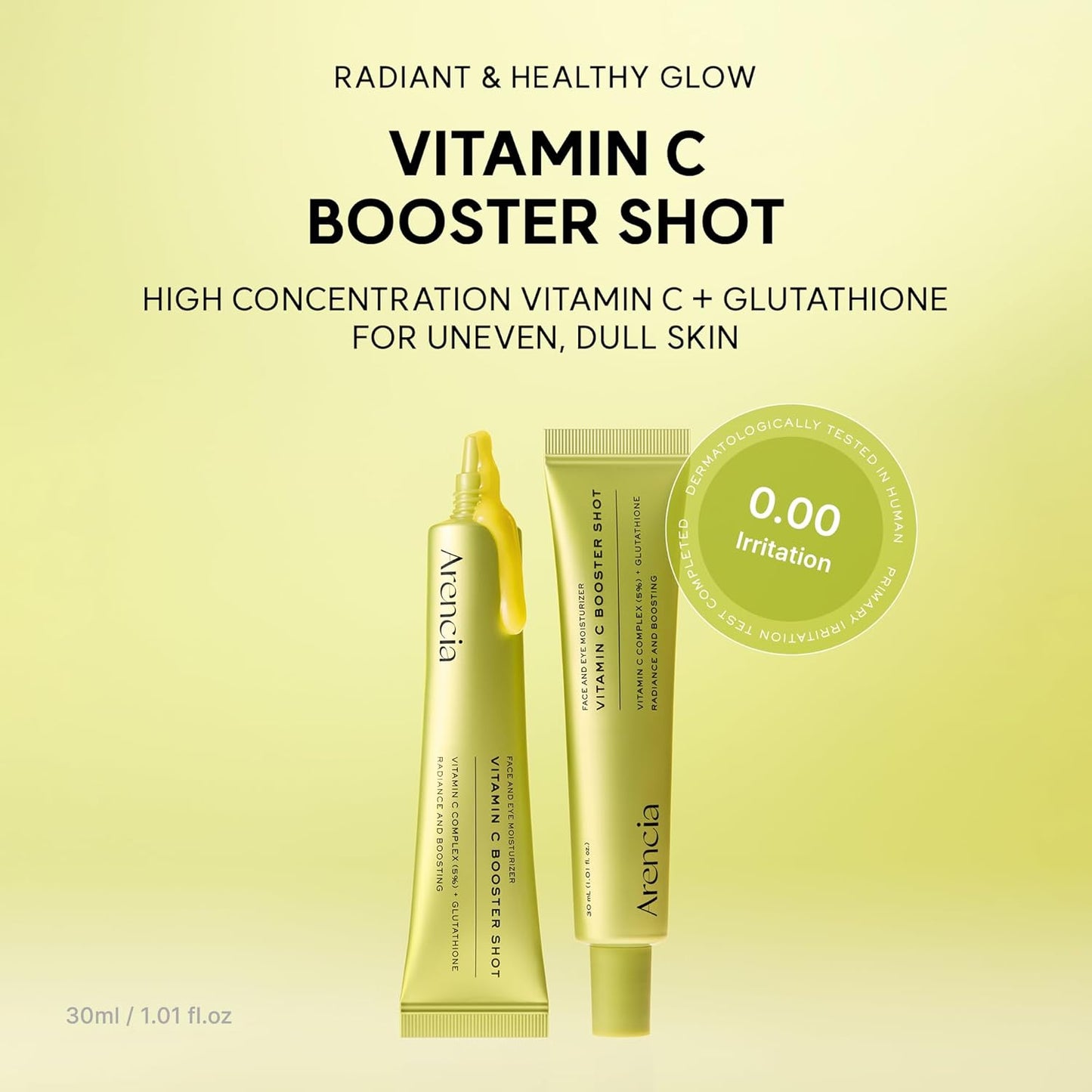 Arencia Vitamin C Booster Shot Serum – Brighten, Hydrate & Glow