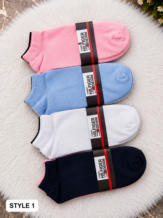 Men’s & Women’s Cotton Ankle Socks – 12 pairs