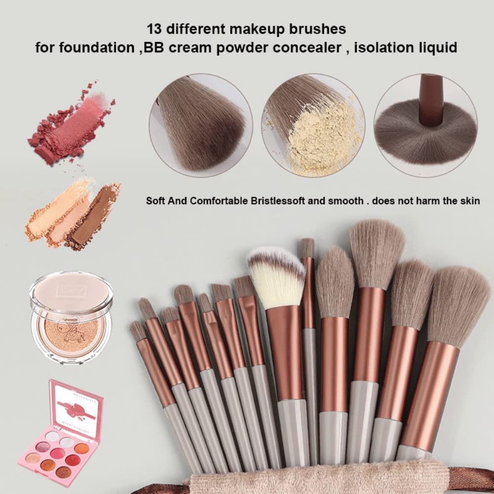 Fix+ 13pcs professional makeup brush set