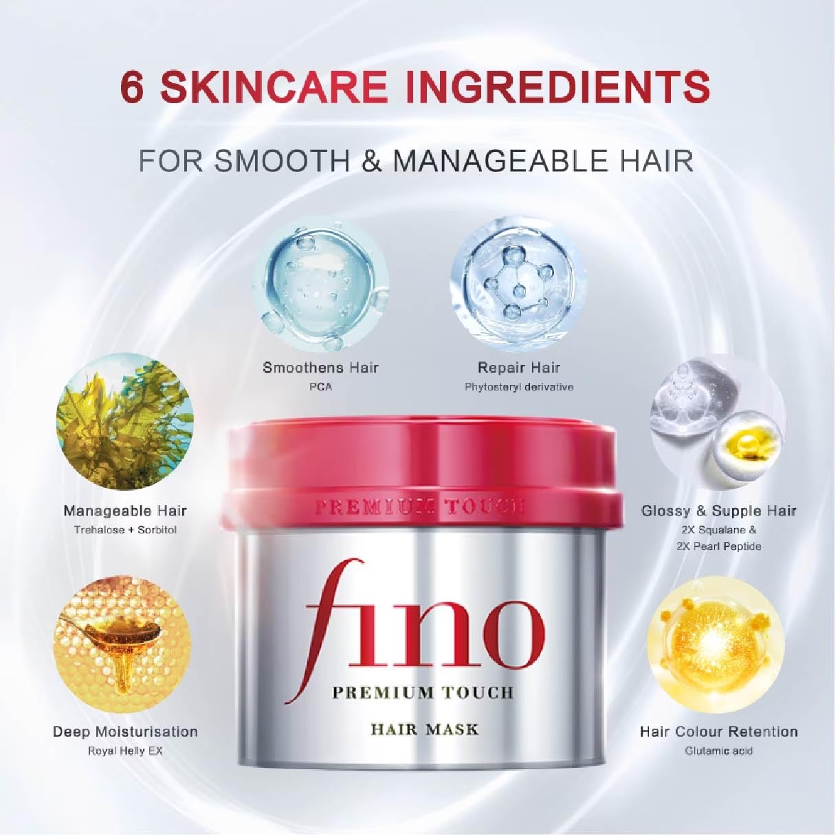 Fino Premium Touch Hair Mask – Repair, Smooth & Shine