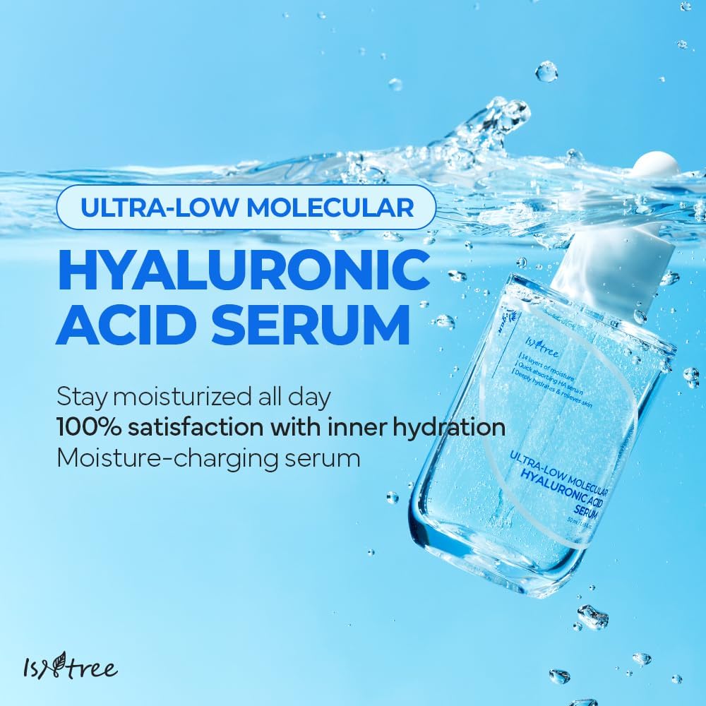 ISNTREE Ultra-Low Molecular Hyaluronic Acid Serum – Deep Hydration from Within