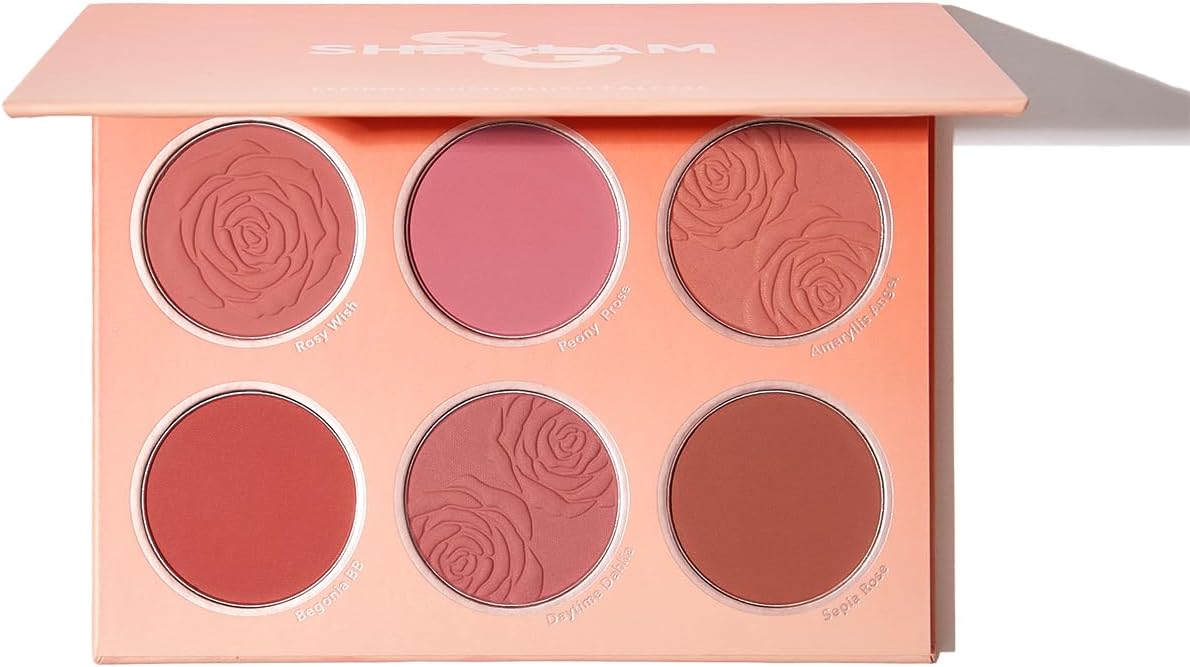 SHEGLAM Floral Flush Blush Palette – Bloom With Every Glow