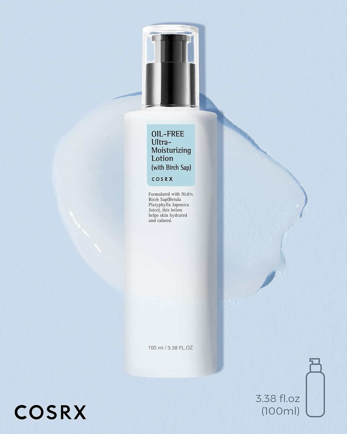 COSRX Oil-Free Ultra-Moisturizing Lotion (with Birch Sap) – 100 ml