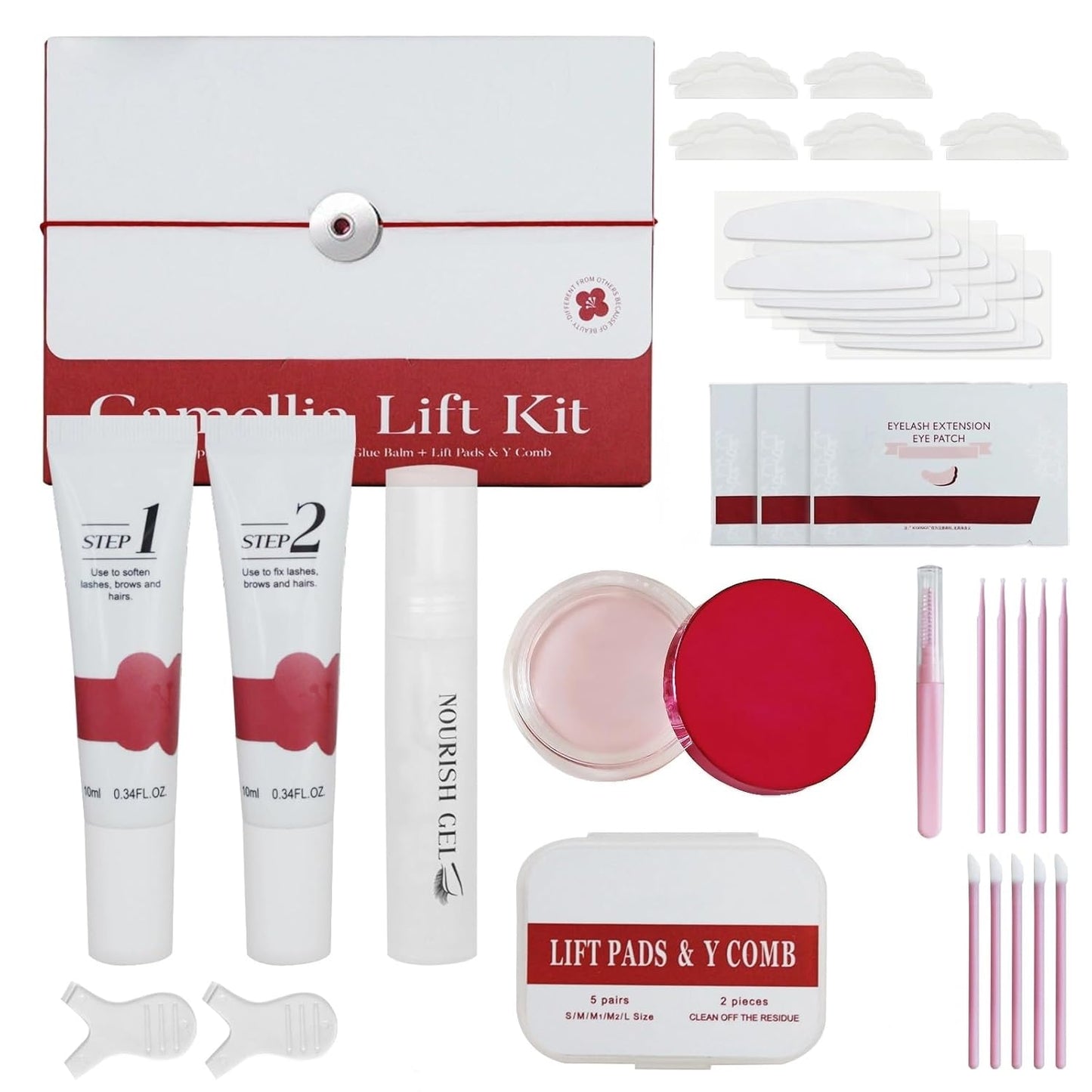 Upgraded Lash Lift Kit Professional – Lash & Brow Lift in One