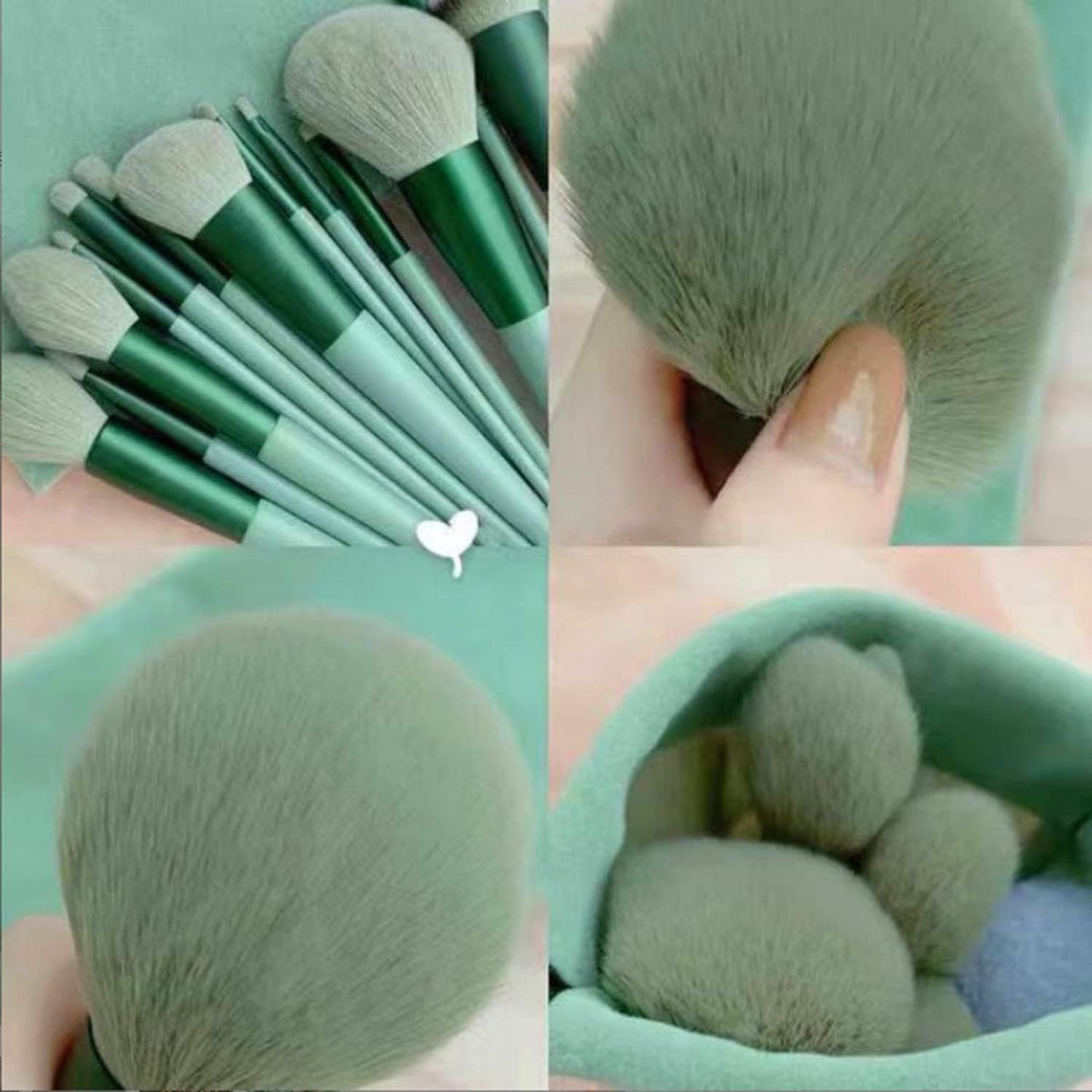 Fix+ 13pcs professional makeup brush set