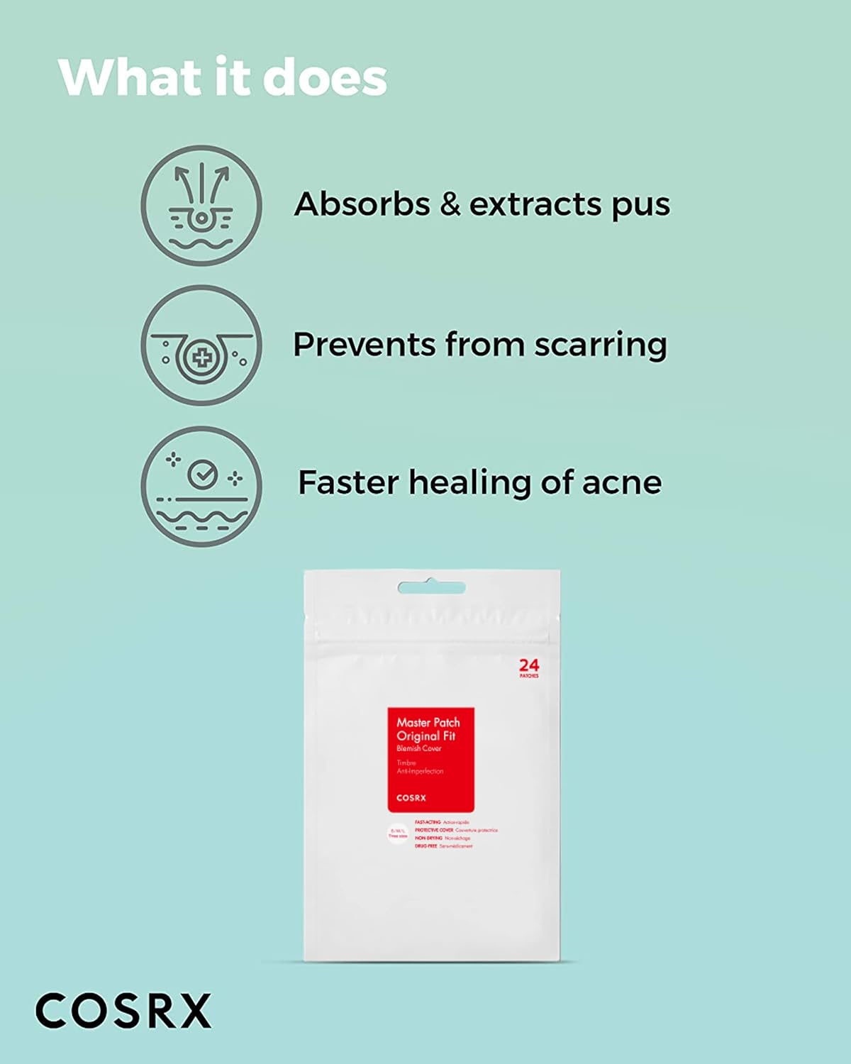 COSRX Acne Pimple Master Patch – Heal, Protect & Clear Overnight