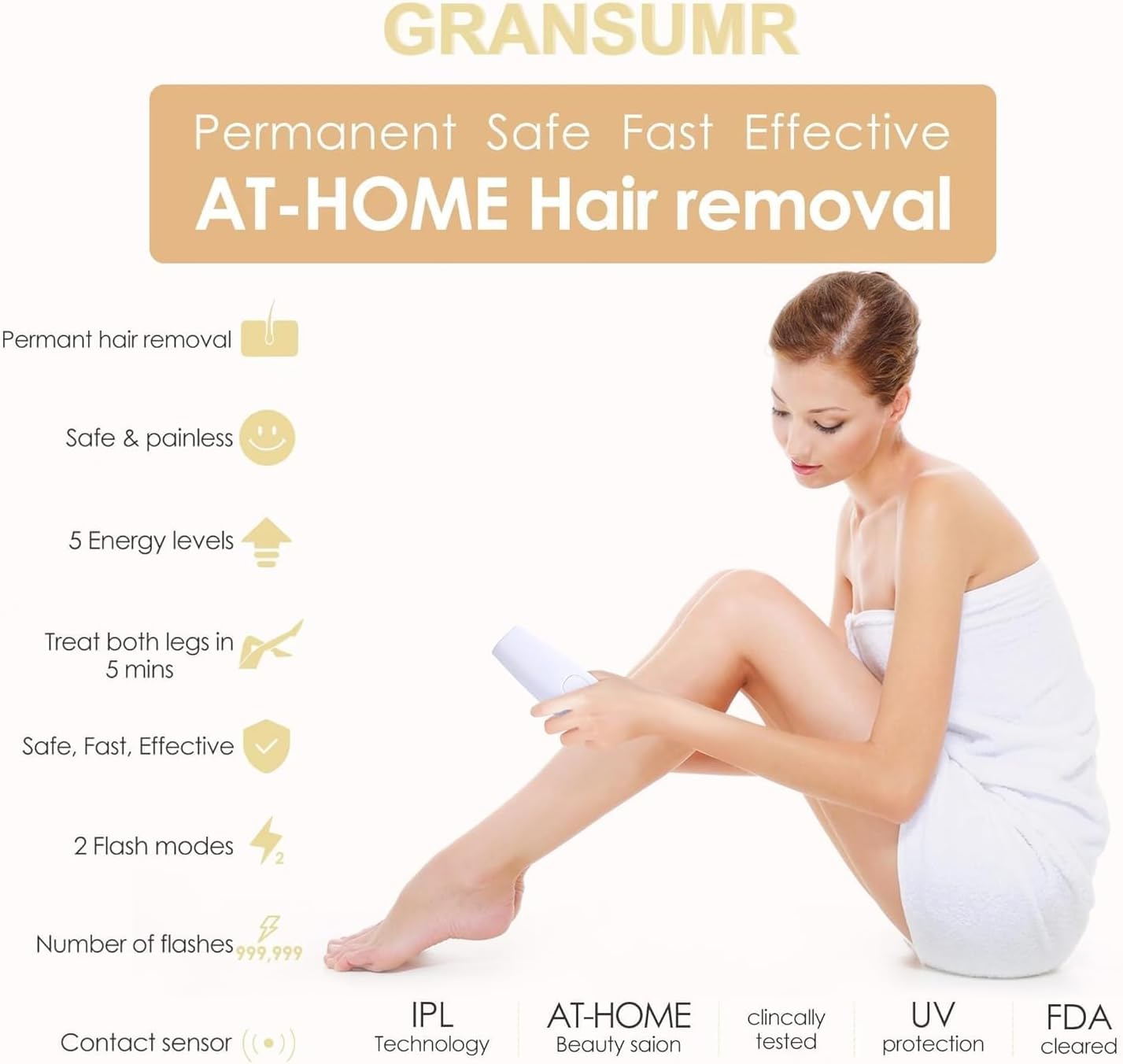 IPL Laser Hair Removal Device