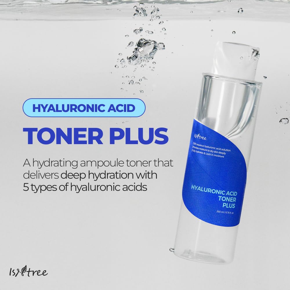 ISNTREE Hyaluronic Acid Toner – Deep Hydration, Lightweight Comfort