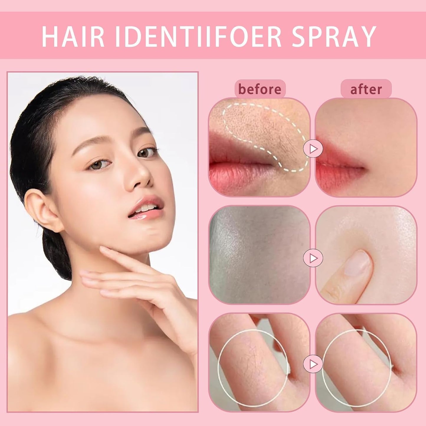 Hair Identifier Spray for Face Shaving – Spot Every Strand Before You Shave