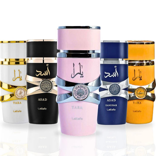 Lattafa Yara & Asad Perfume Set