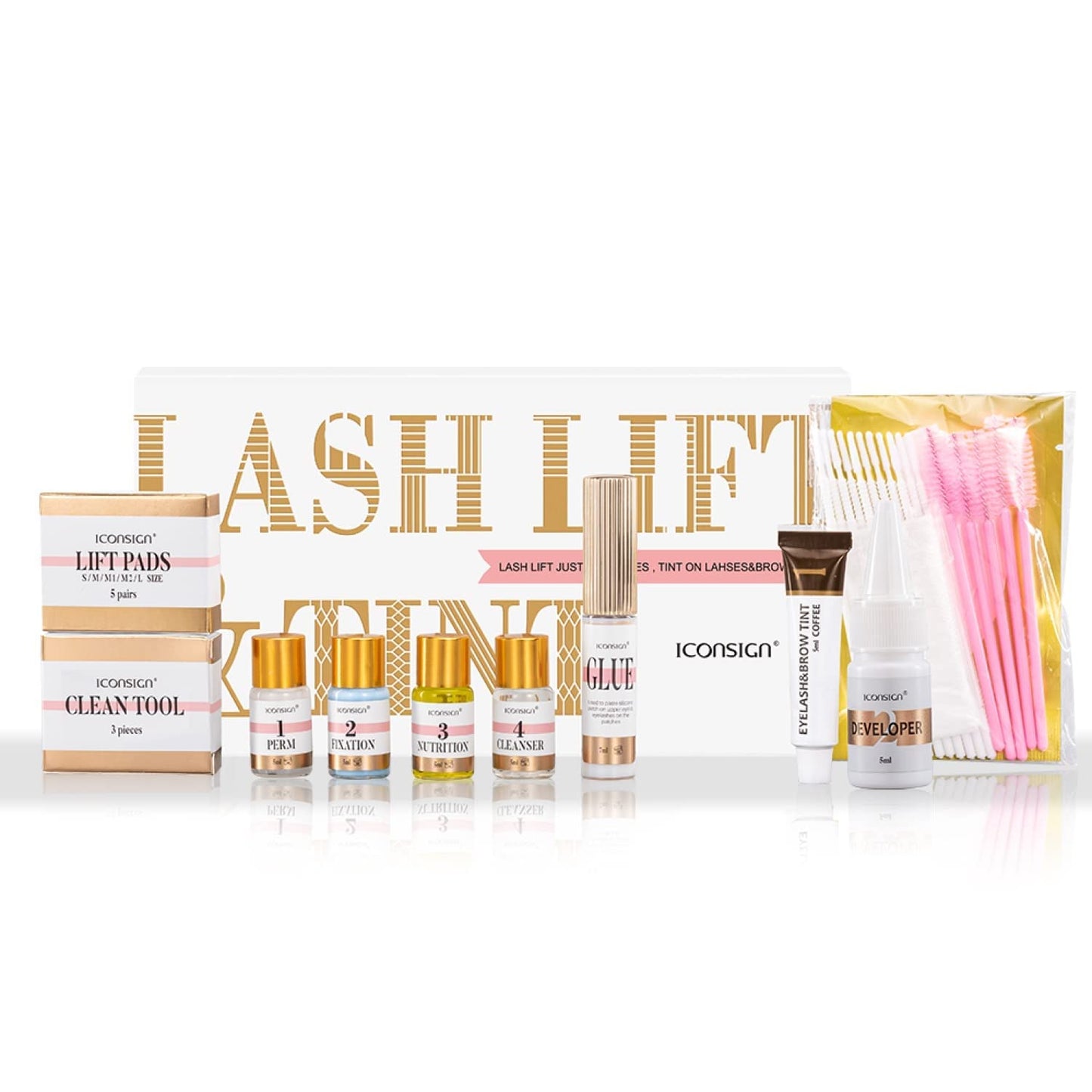 Iconsign Lash Lift & Tint Set – Lift, Curl & Darken Lashes Professionally