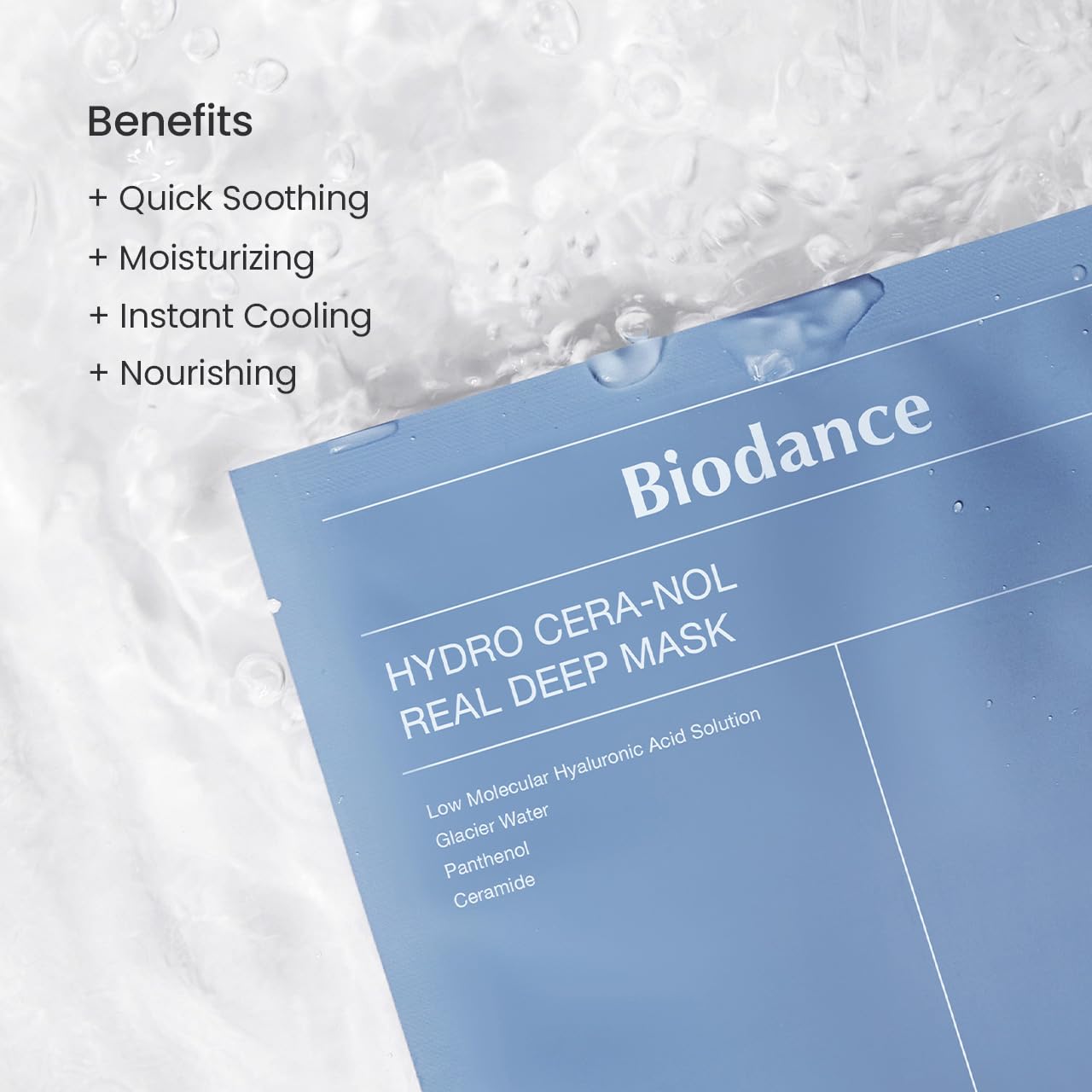 BIODANCE Hydro Cera-nol Real Deep Mask – Deep Hydration & Barrier Repair
