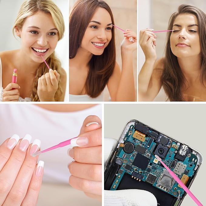 Hair Line Micro Applicator Brushes (100 pieces) – Precision, Control & Hygiene