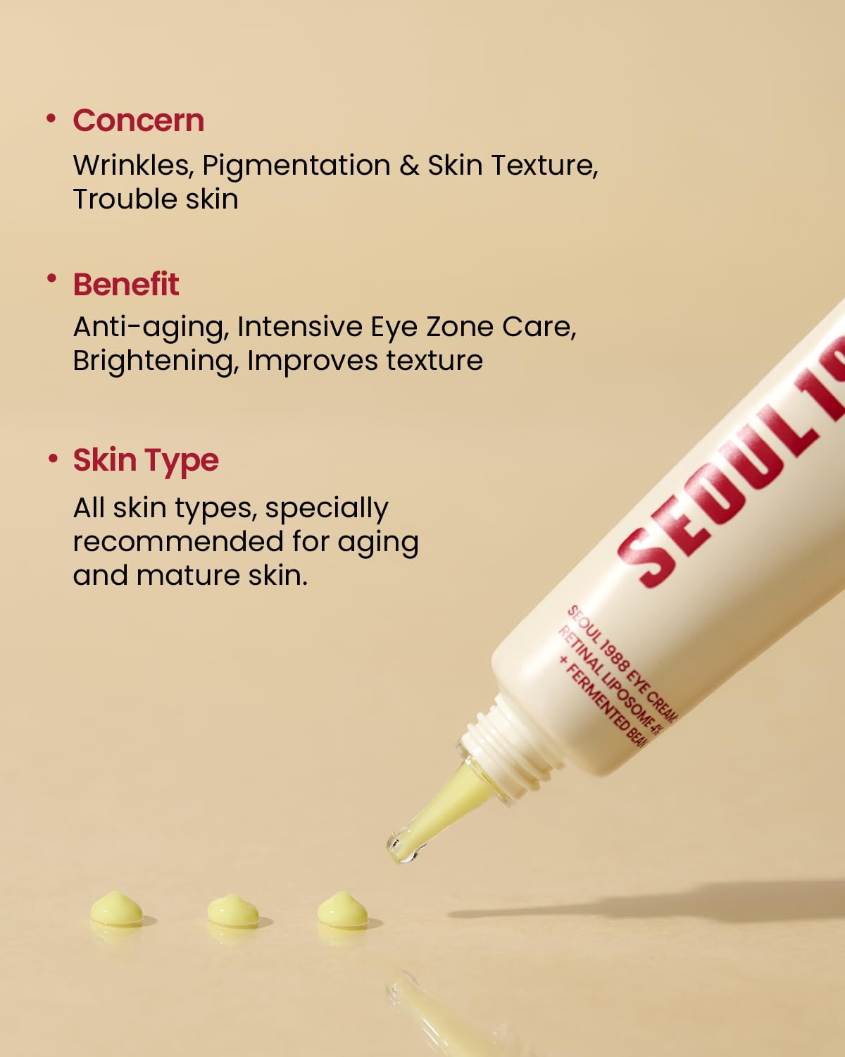 Seoul 1988 Eye Cream – Brighten, Firm & Revive