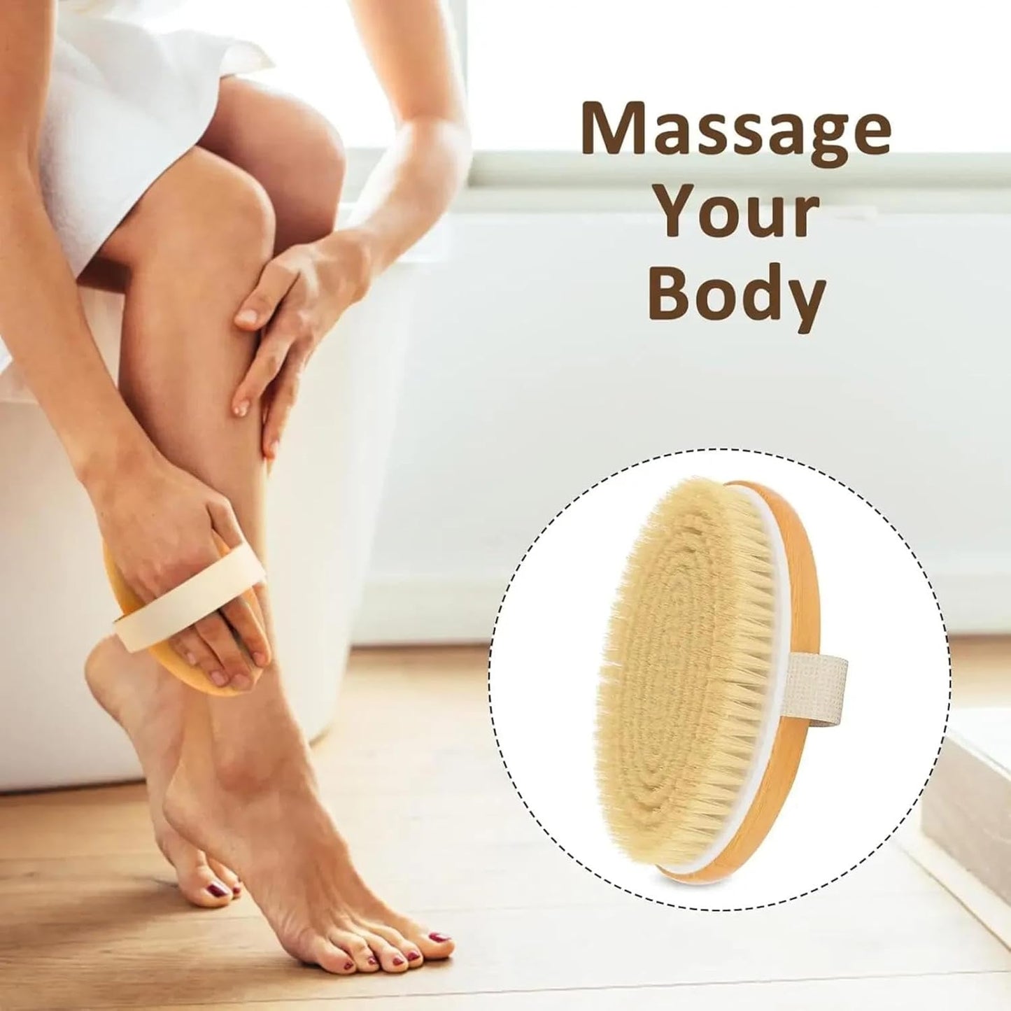 Natural Dry Body Brush