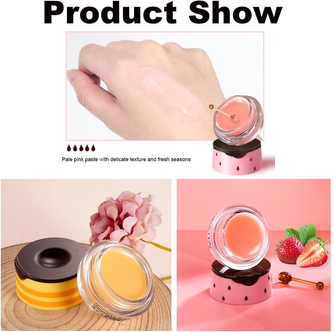 Hydrating Lip Mask (Propolis / Strawberry)