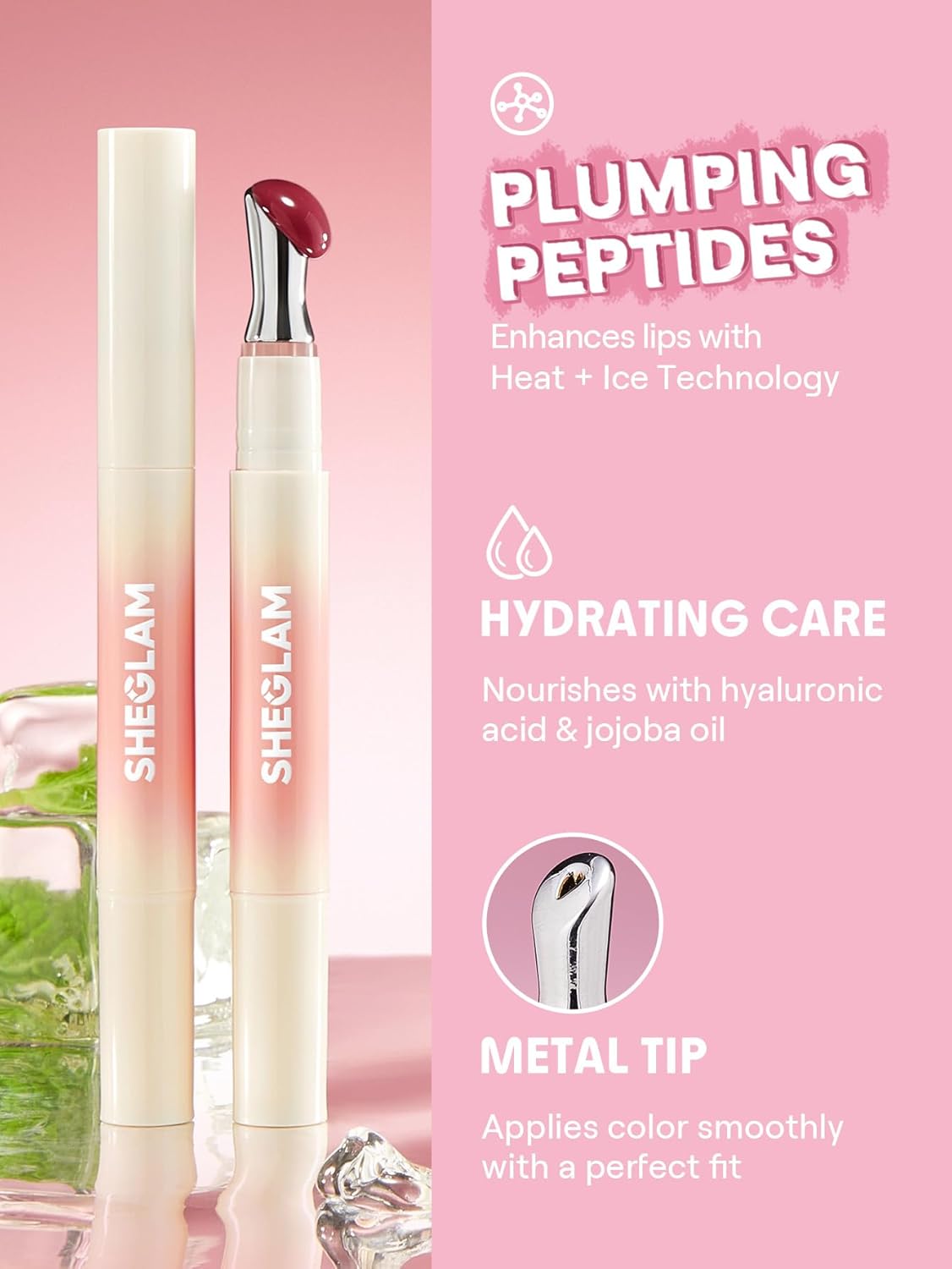SHEGLAM Plumping Lip Liner with Gloss Effect