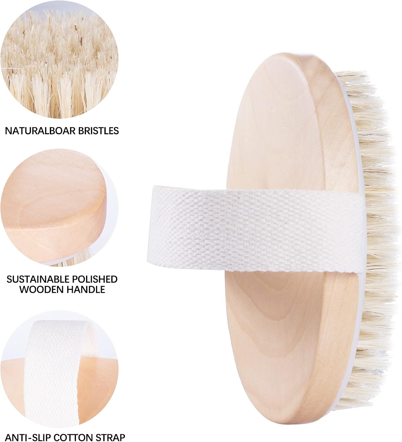 Natural Dry Body Brush