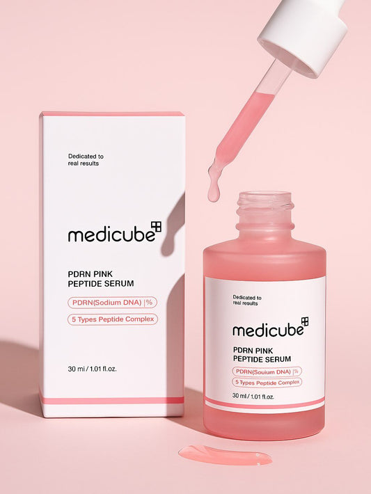 Medicube PDRN Pink Peptide Serum – Repair, Firmness & Radiance