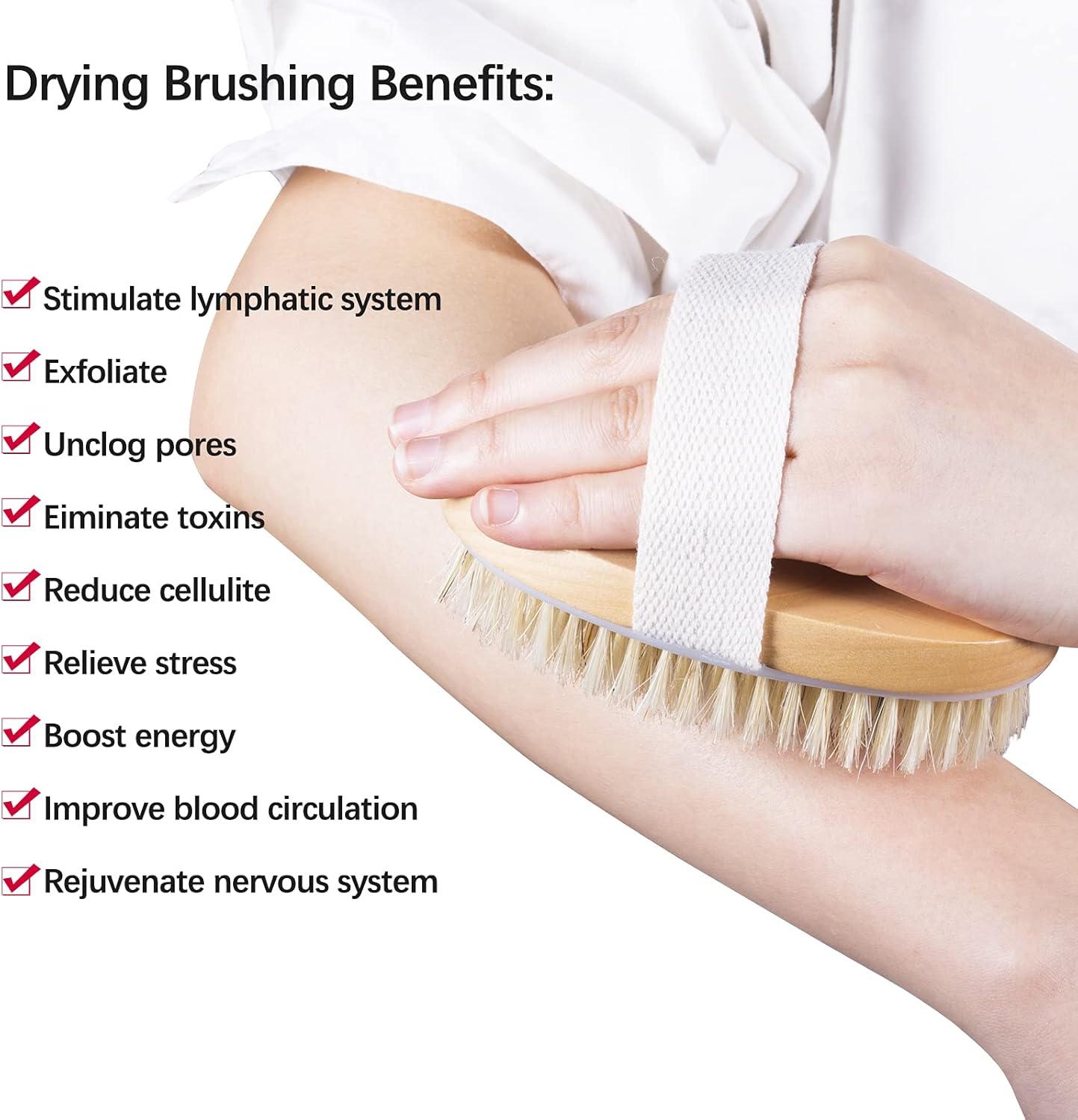 Natural Dry Body Brush
