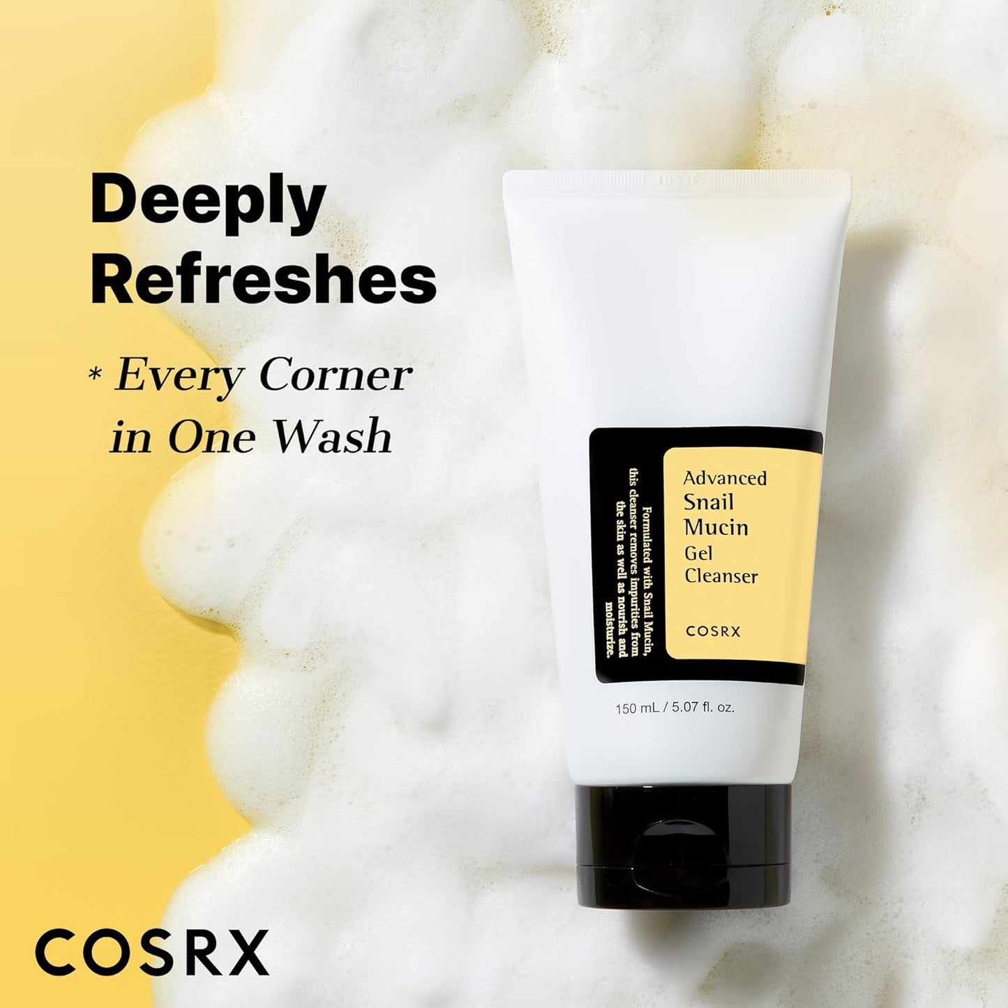 COSRX Advanced Snail Mucin Gel Cleanser