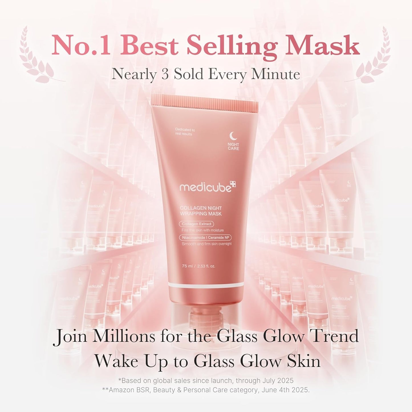 Medicube Collagen Overnight Wrapping Peel Off Facial Mask