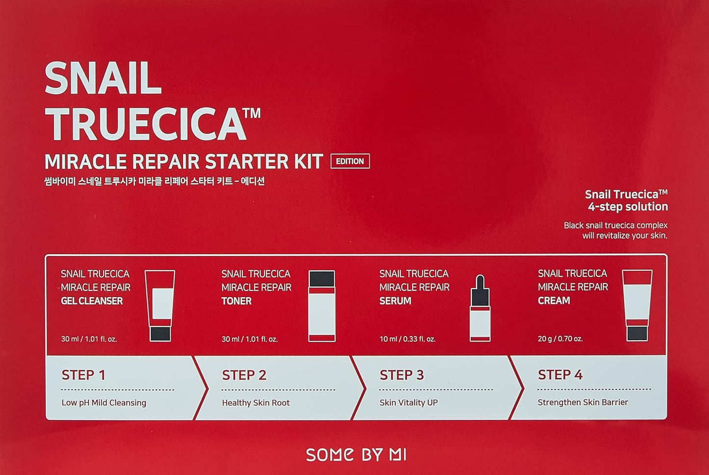 Some By Mi Snail Truecica Miracle Repair Starter Kit