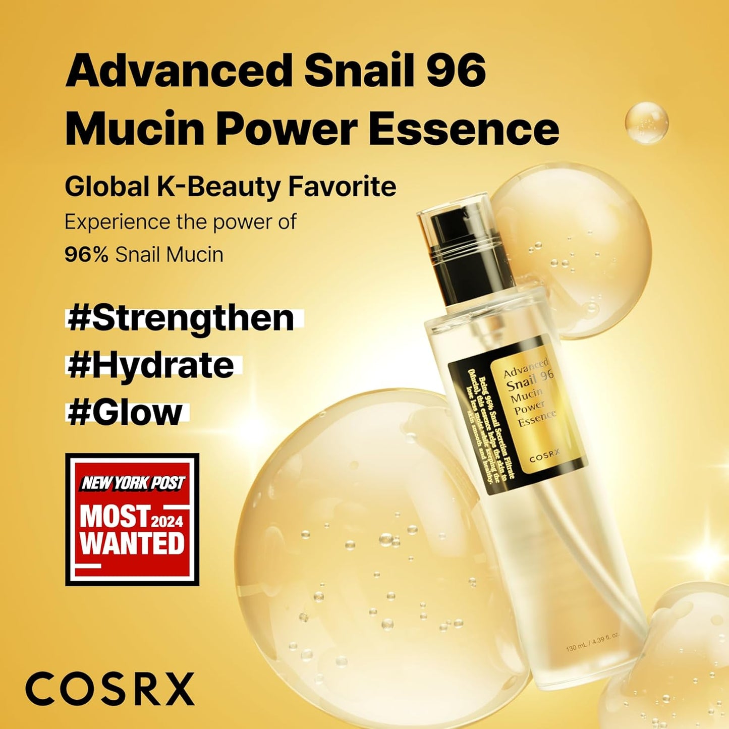 COSRX Advanced Snail 96 Mucin Power Essence – 100 ml