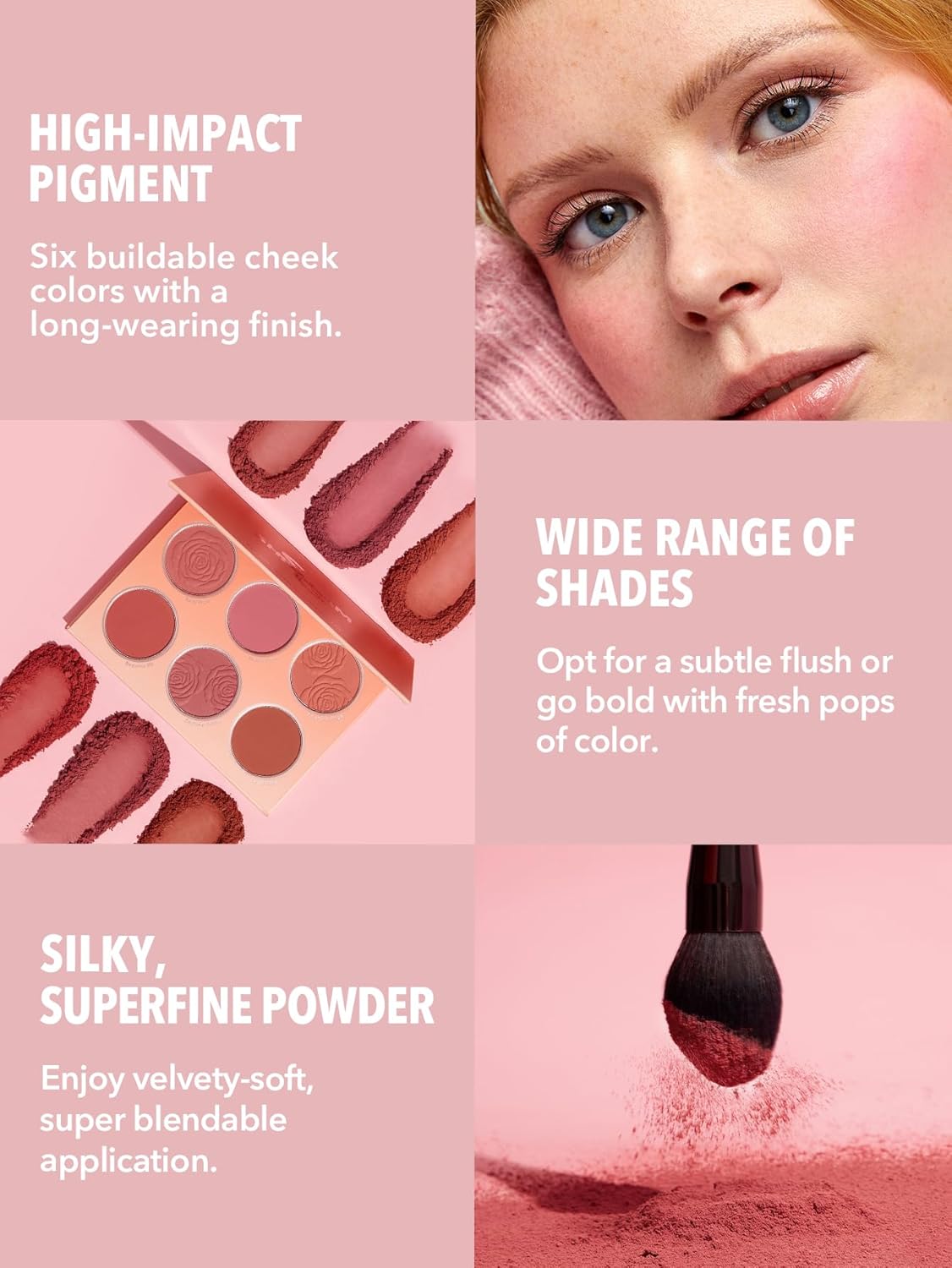 SHEGLAM Floral Flush Blush Palette – Bloom With Every Glow