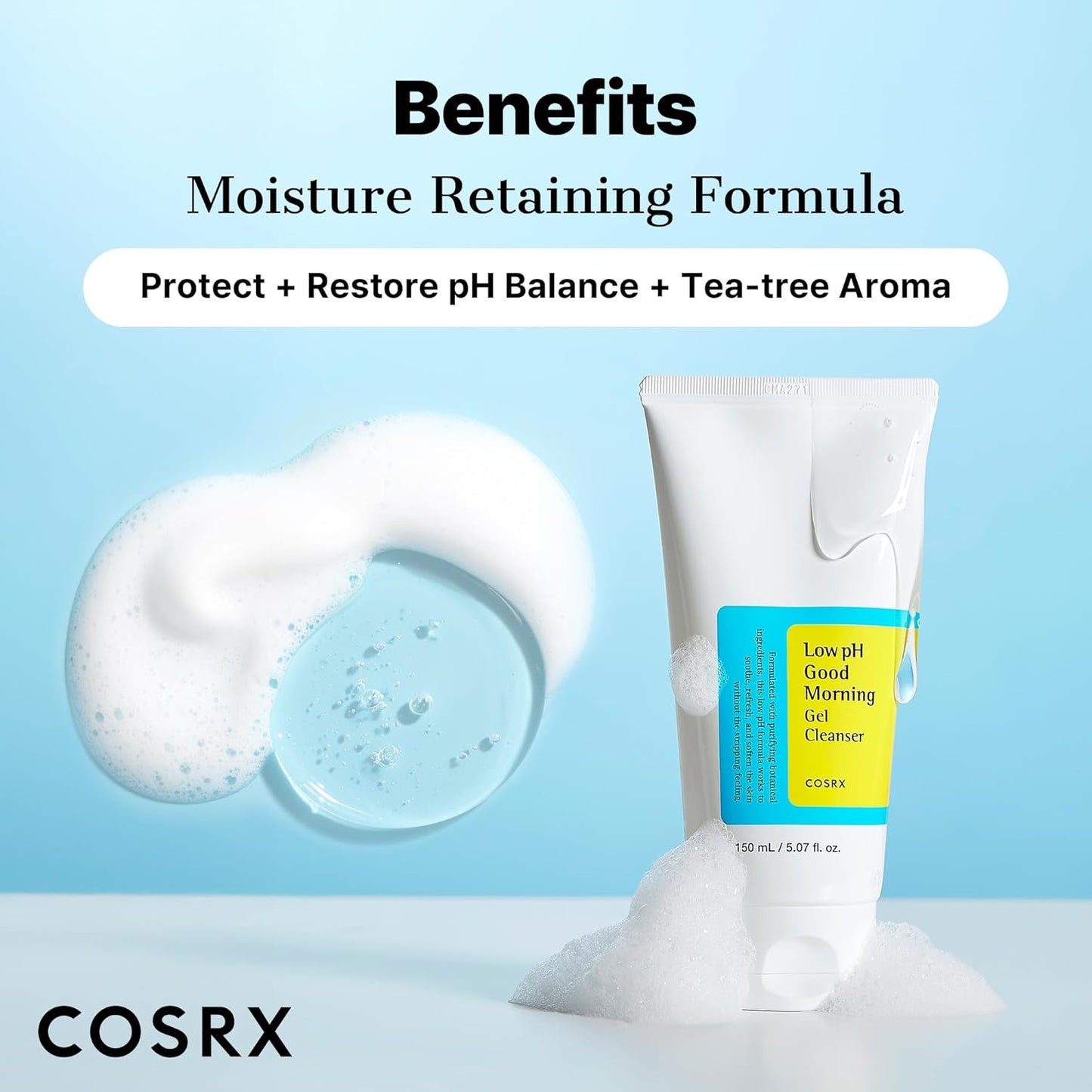 COSRX Low pH Skin Care Duo (Cleanser + Peeling Gel)