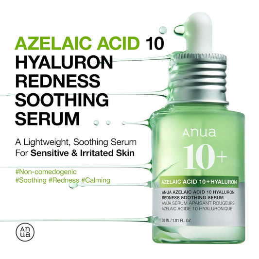 Anua Azelaic Acid 10+ Hyaluron Redness Soothing Serum