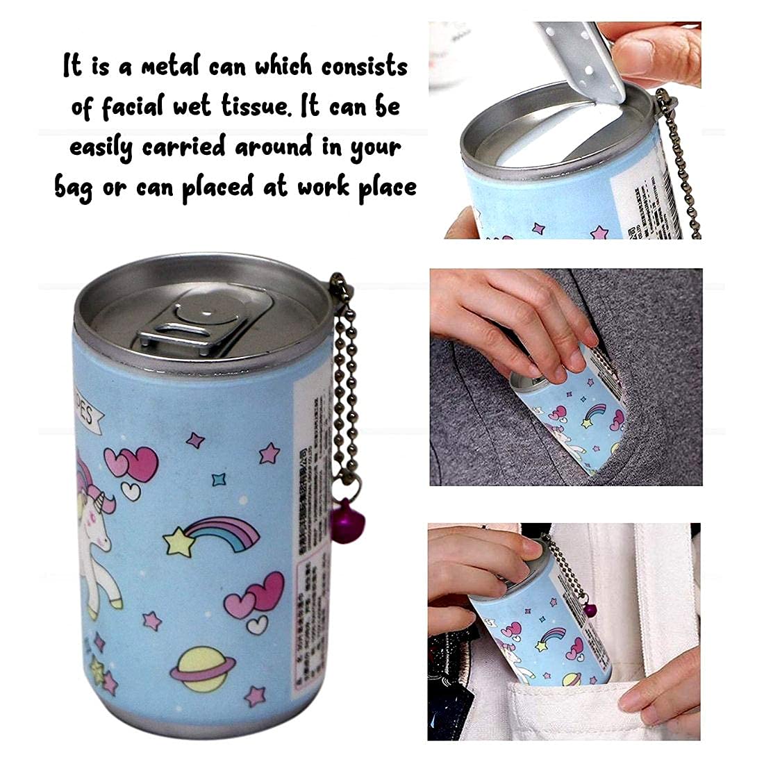 Mini Can Wet Wipes