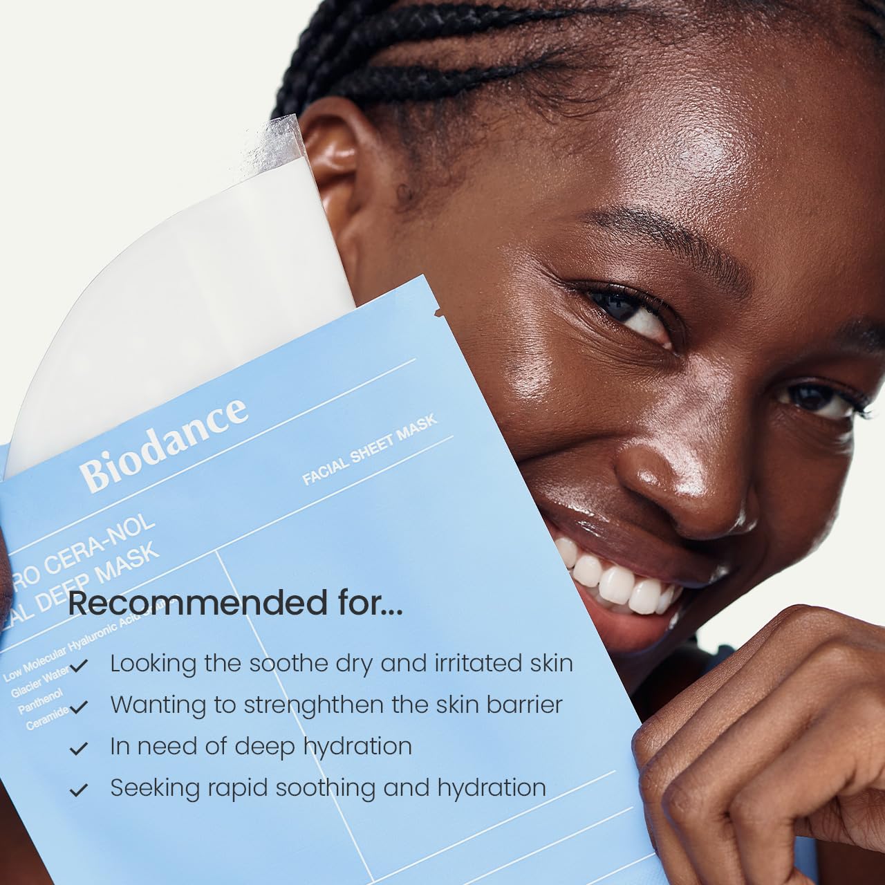 BIODANCE Hydro Cera-nol Real Deep Mask – Deep Hydration & Barrier Repair