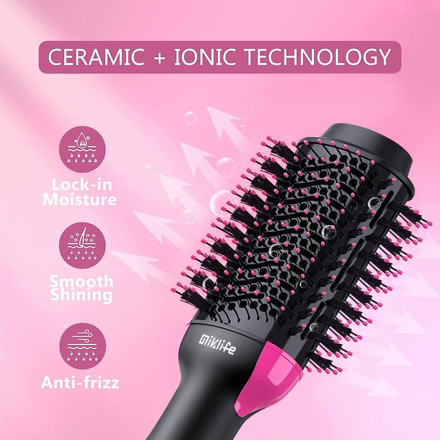Hair Blower Brush – Dry, Style & Shine in One Step