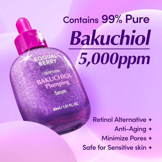 EQQUALBERRY Bakuchiol Plumping Face Serum