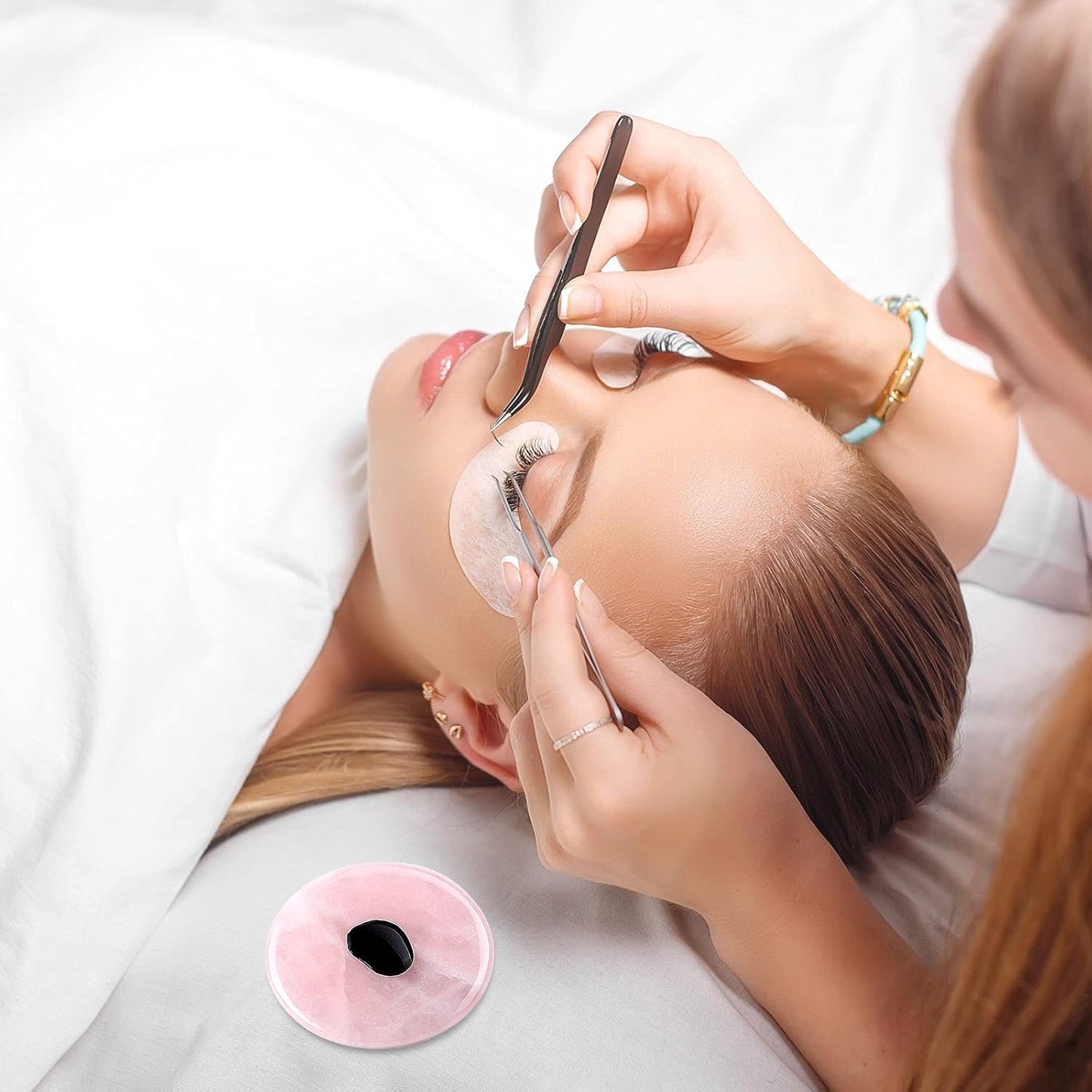 Jade Stone for Lash Extension Glue – Keep Your Adhesive Cool, Fresh & Efficient