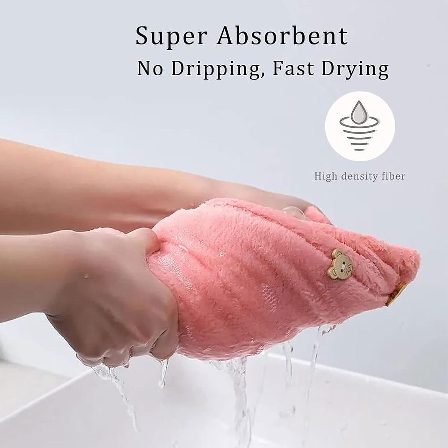 Microfiber Hair Towel Wrap