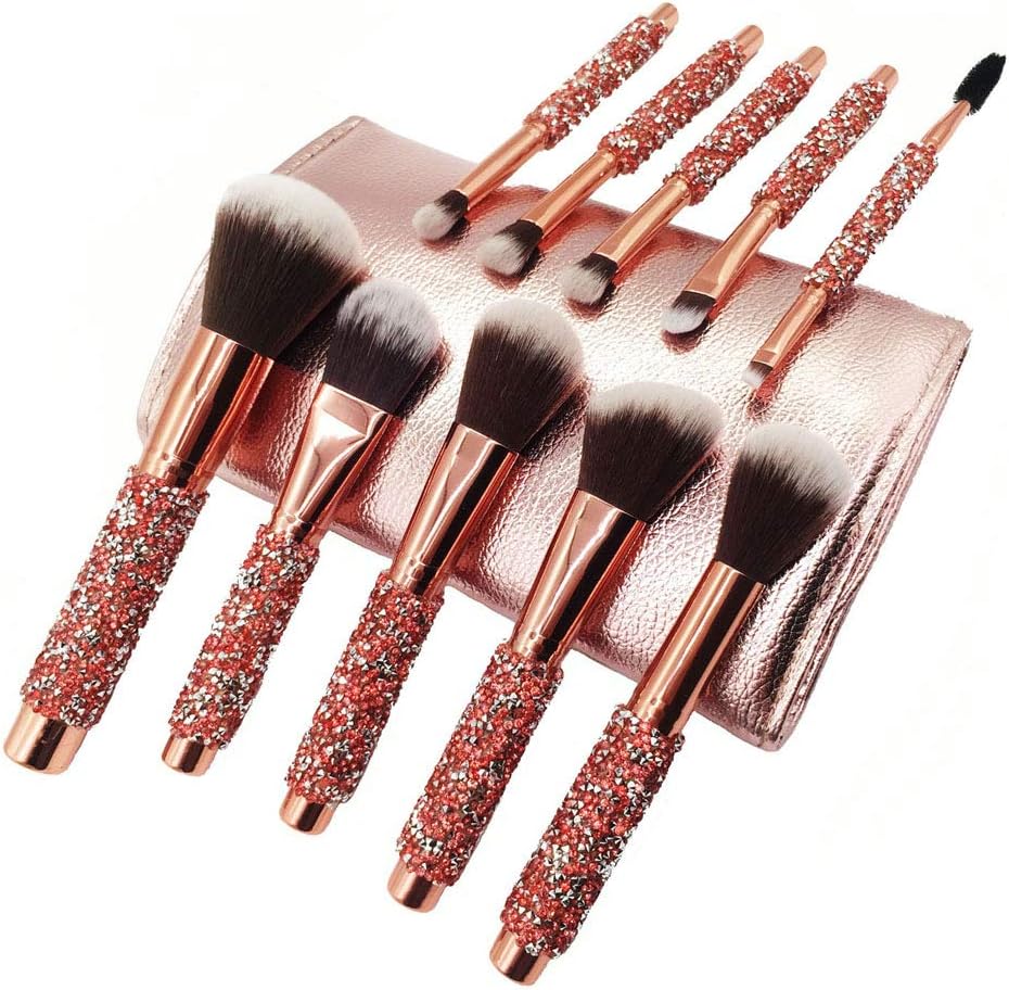 Luxury Crystal Makeup Brush Set