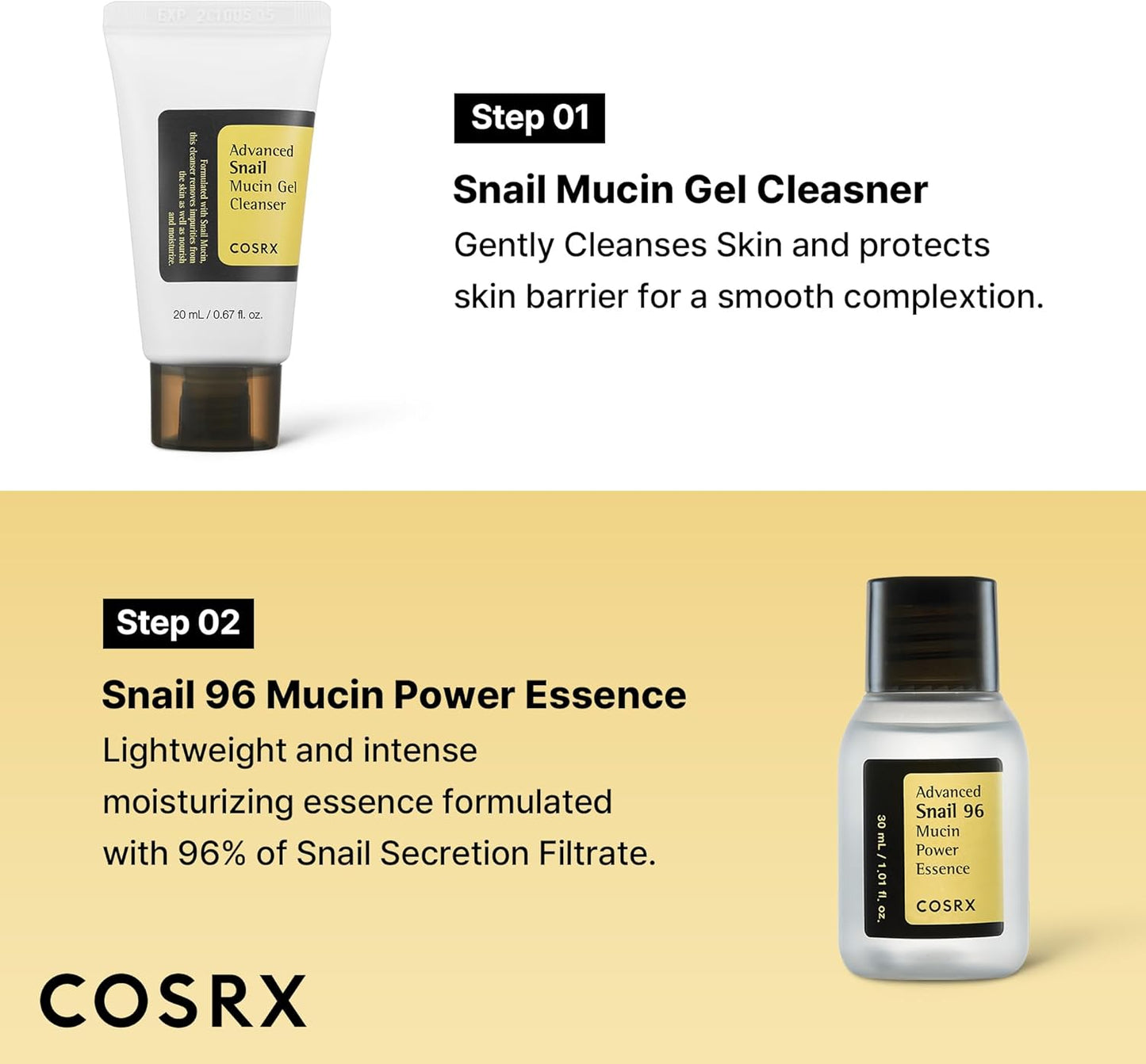 COSRX – All About Snail Kit – Hydration, Repair & Radiance