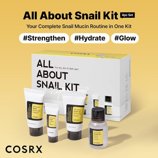 COSRX – All About Snail Kit – Hydration, Repair & Radiance