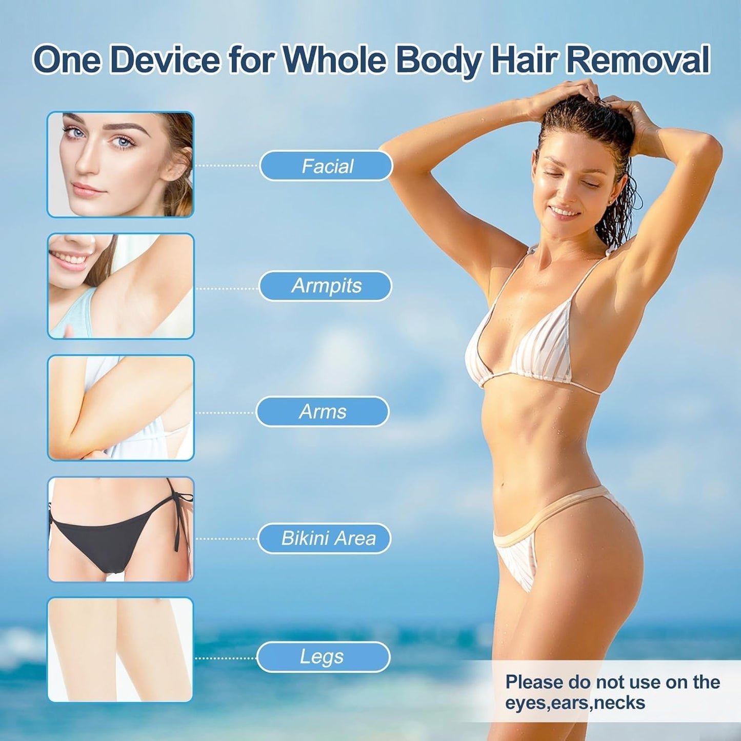 IPL Laser Hair Removal Device
