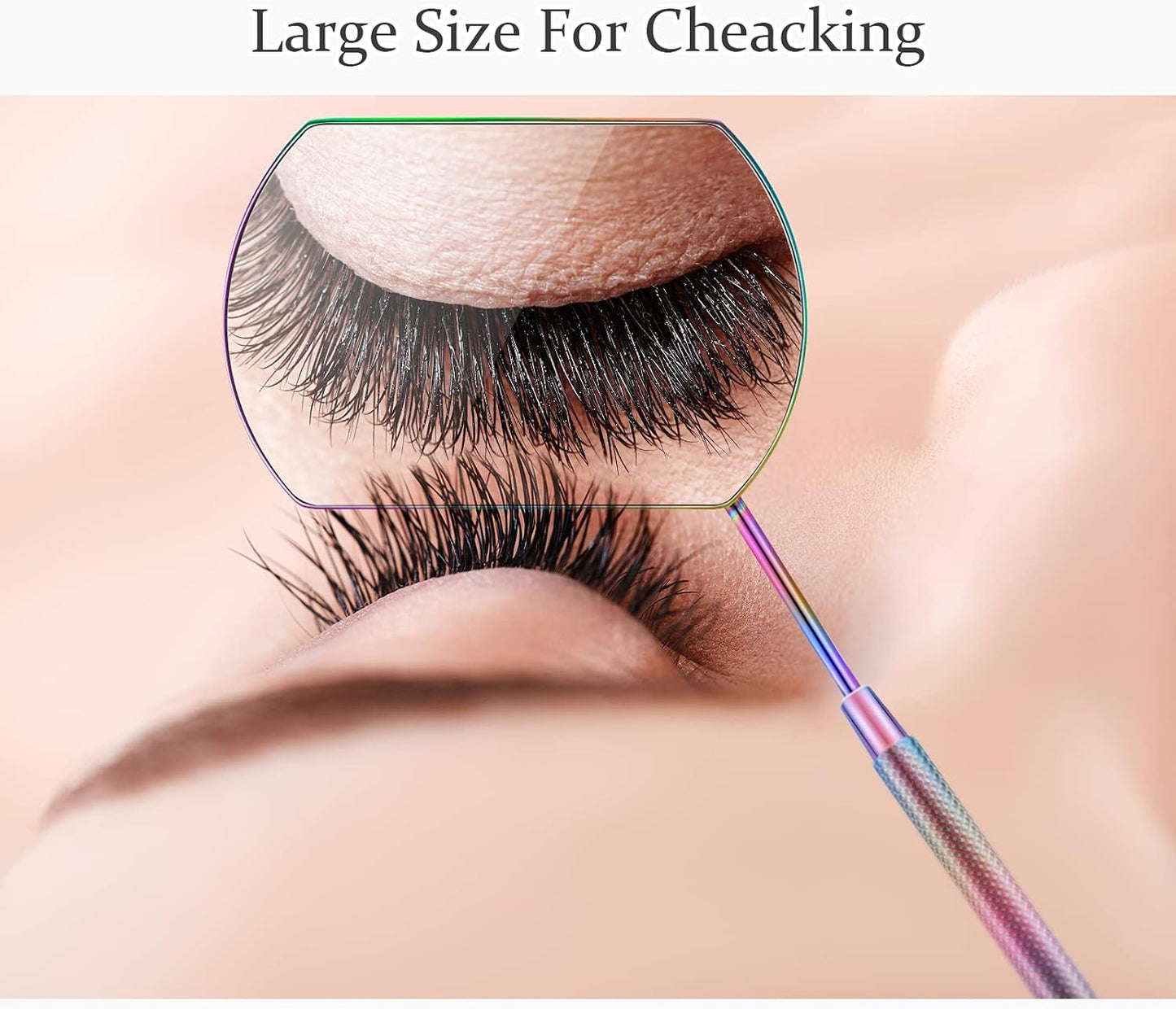Lash Mirror for Eyelash Extensions – Check, Perfect & Refine