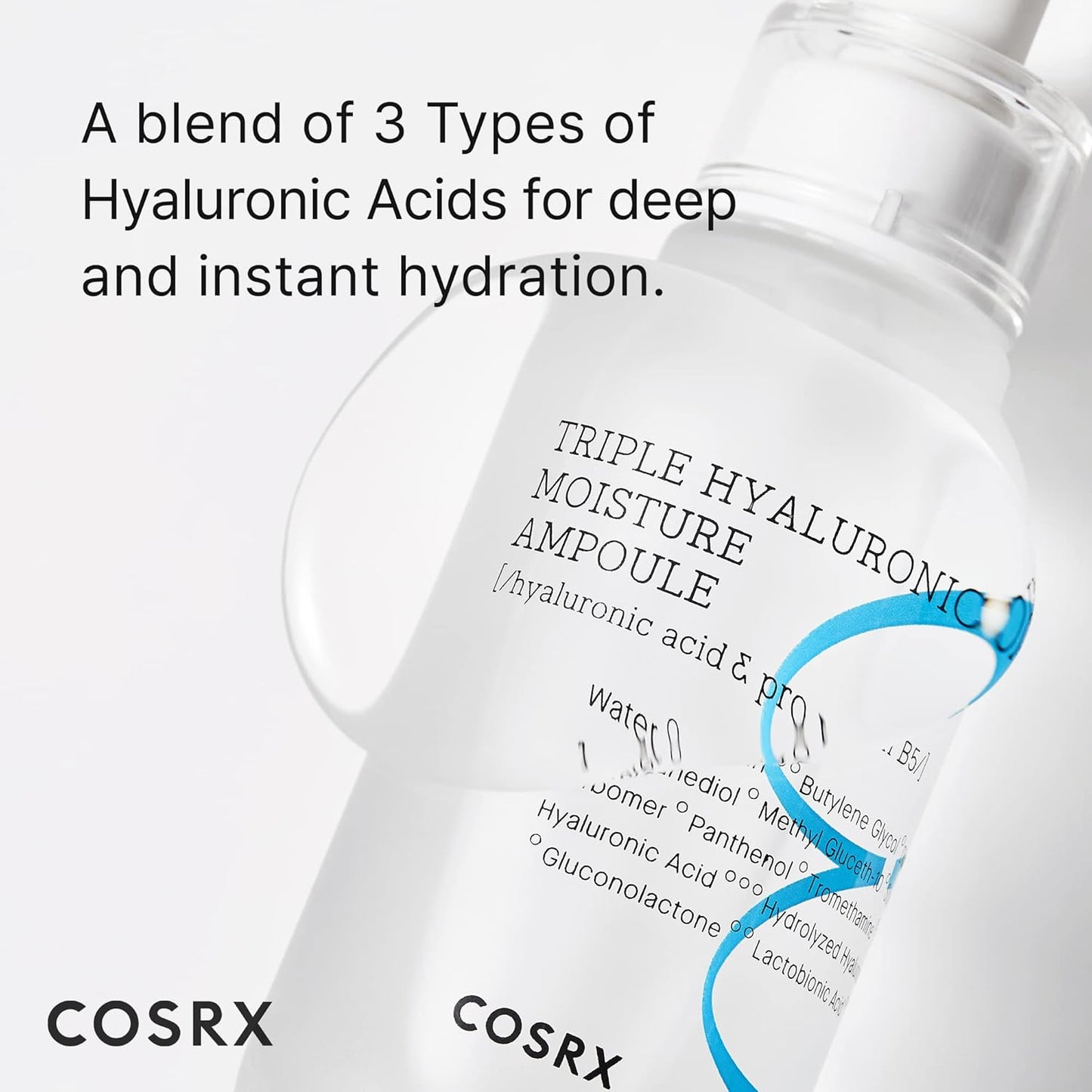 COSRX Triple Hyaluronic Moisture Ampoule – Deep, Lasting Hydration