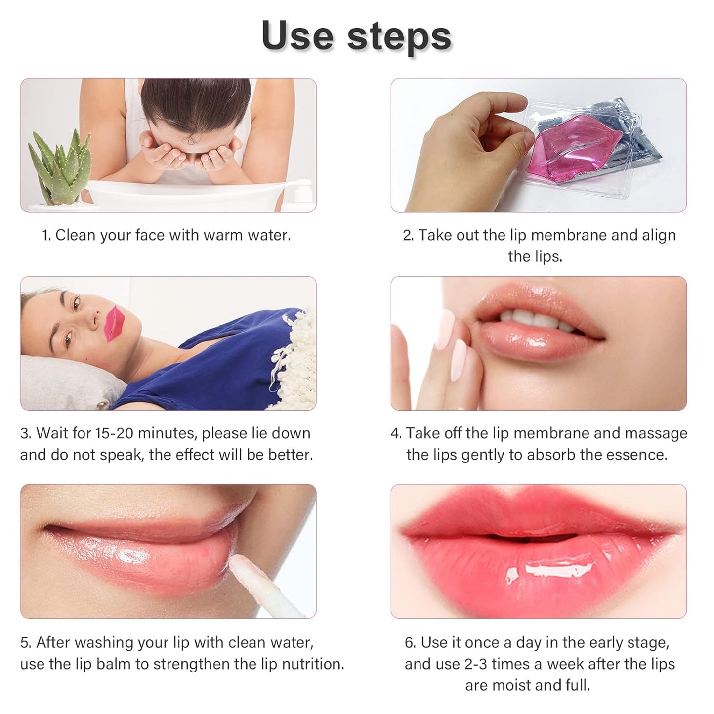 Lip Mask Sheet – Hydrate, Smooth & Plump