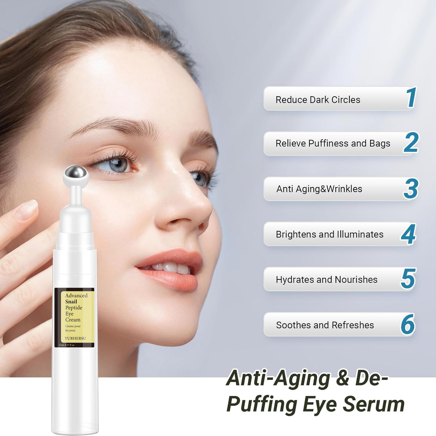 Advanced Snail Peptide Eye Cream – 17 ml