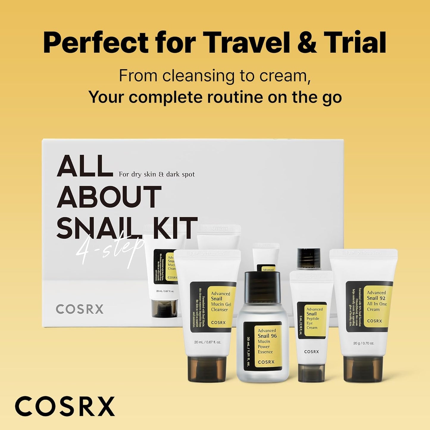 COSRX – All About Snail Kit – Hydration, Repair & Radiance