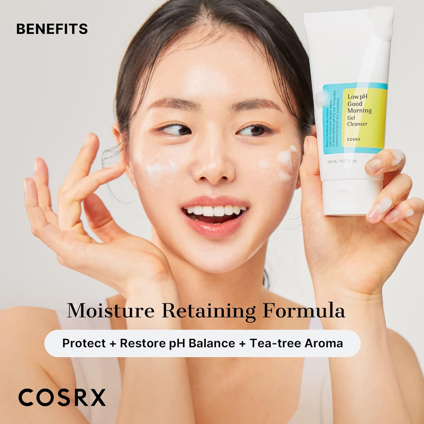 COSRX Low pH Good Morning Gel Cleanser – Gentle, Balanced & Refreshing