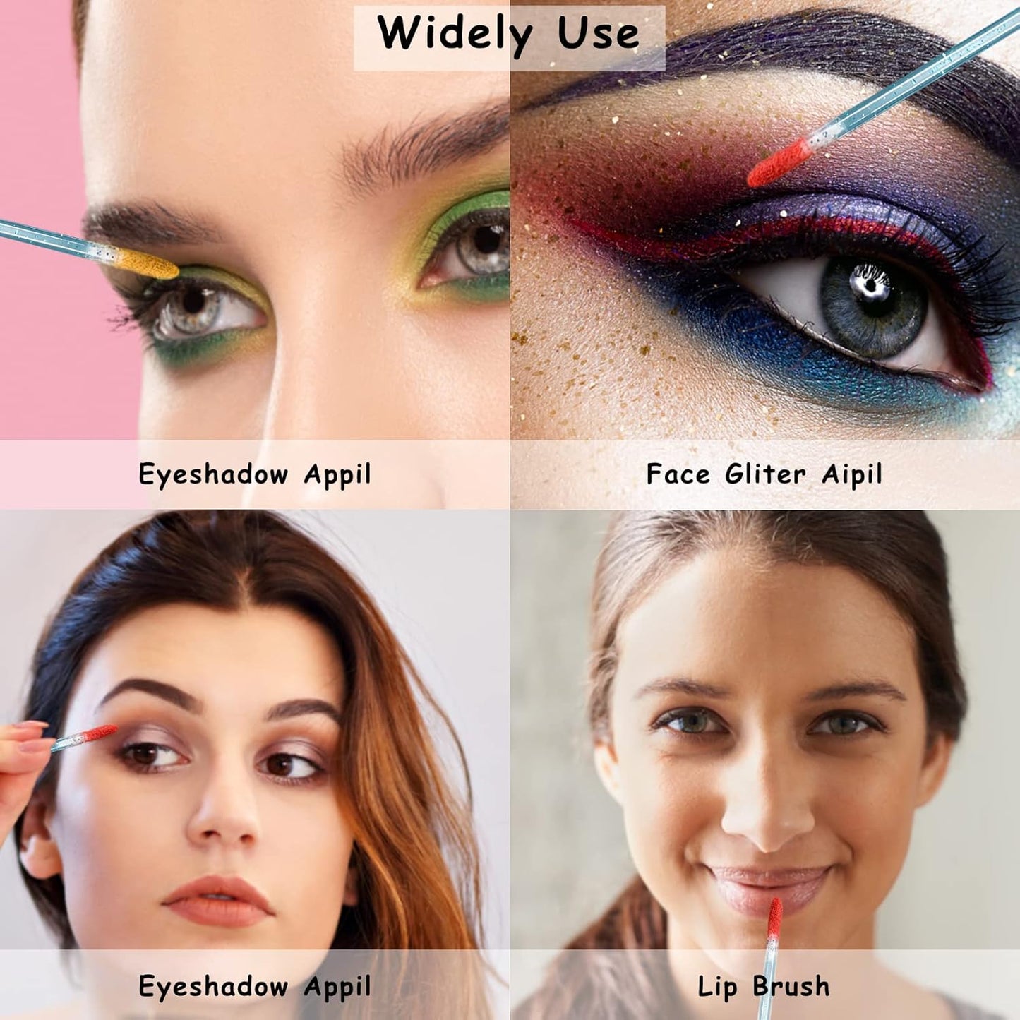 Disposable Lip Brushes – Pack of 60 Pieces – Apply, Blend & Perfect